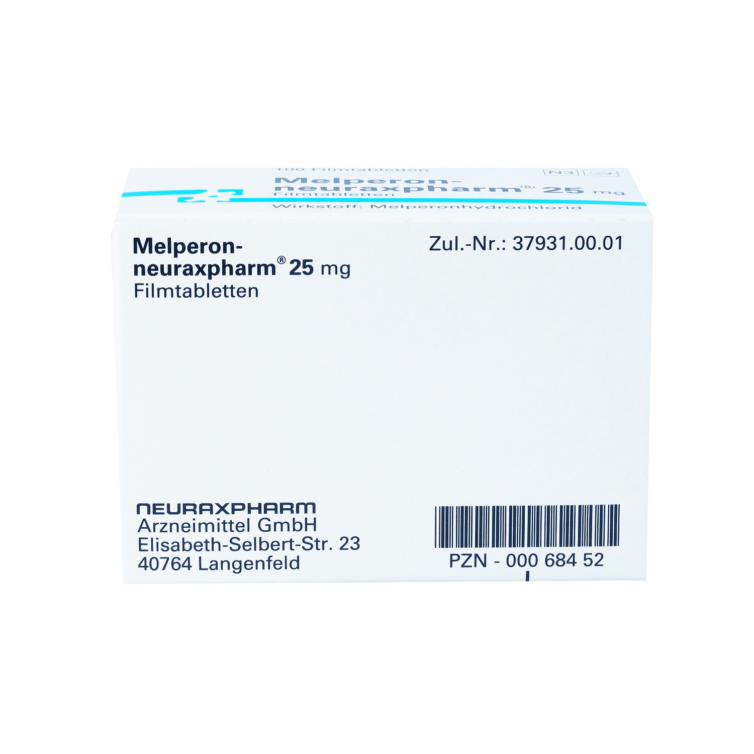 MELPERON-neuraxpharm 25 mg Filmtabletten
