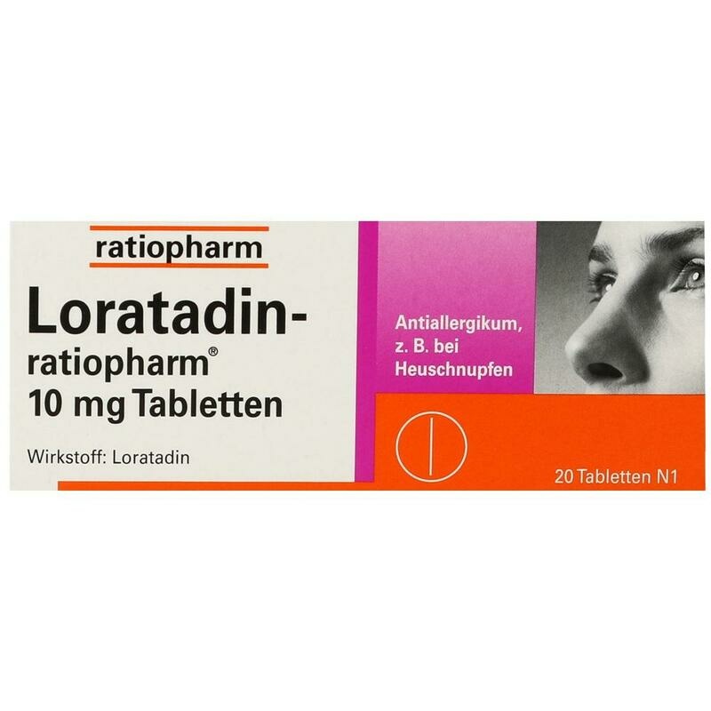 LORATADIN-ratiopharm 10 mg Tabletten