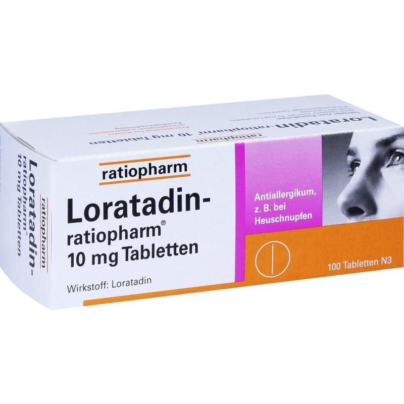 LORATADIN-ratiopharm 10 mg Tabletten