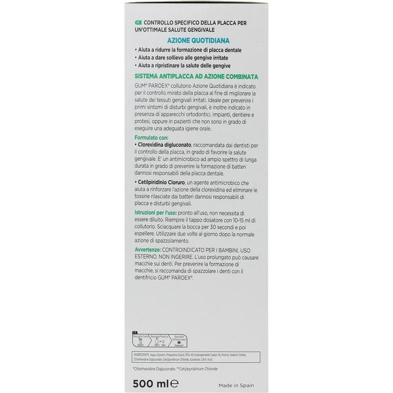 GUM PAROEX 0,06% CHX Mundspülung