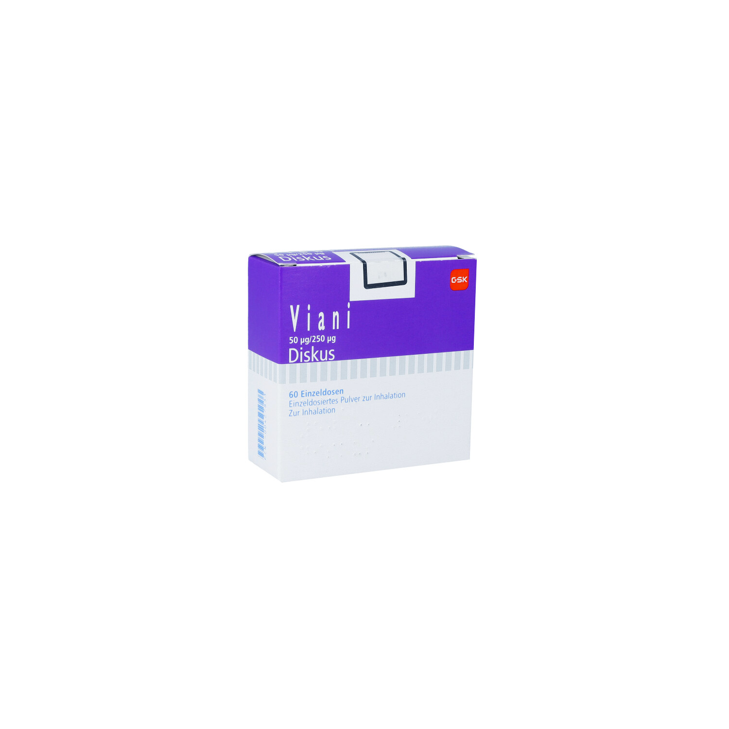 VIANI 50 μg/250 μg Diskus Einzeldos.Inhalat.-Plv.