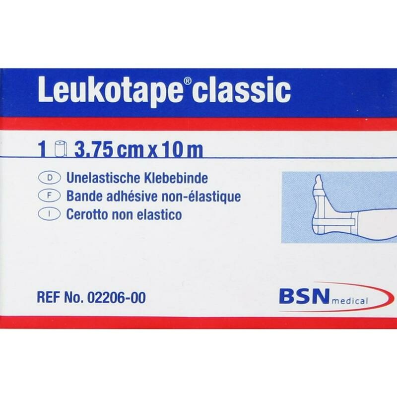 LEUKOTAPE Classic 3,75 cmx10 m weiß