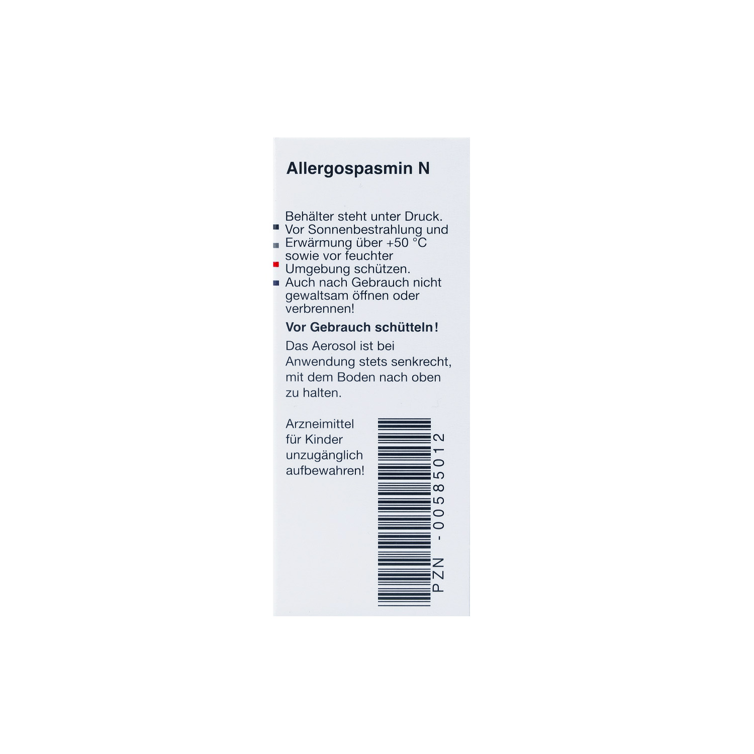 ALLERGOSPASMIN N Dosieraerosol