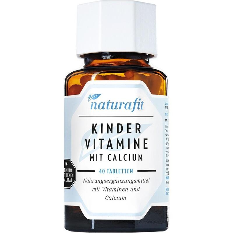 NATURAFIT Kindervitamine m.Calcium Lutschtabletten