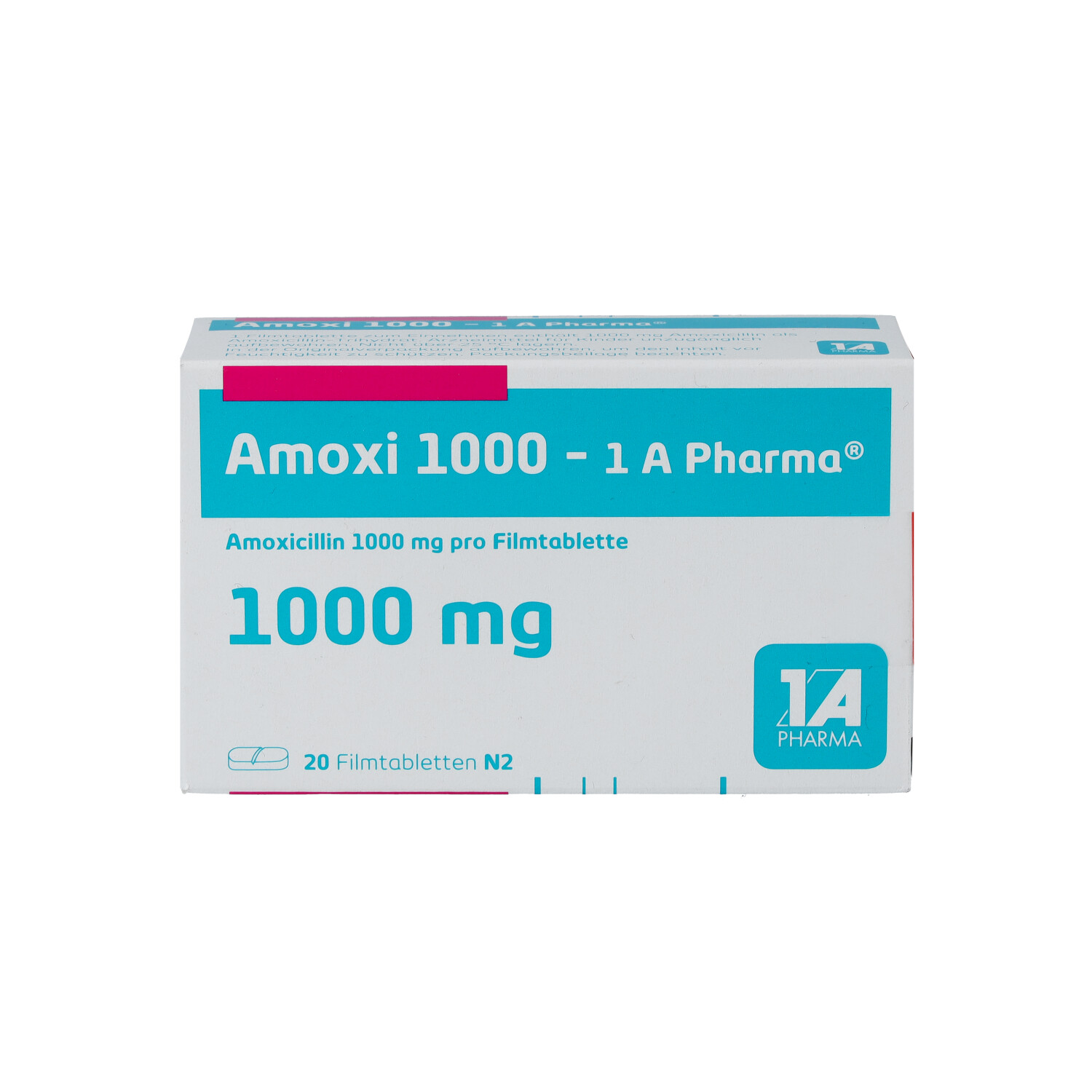 AMOXI 1000-1A Pharma Filmtabletten