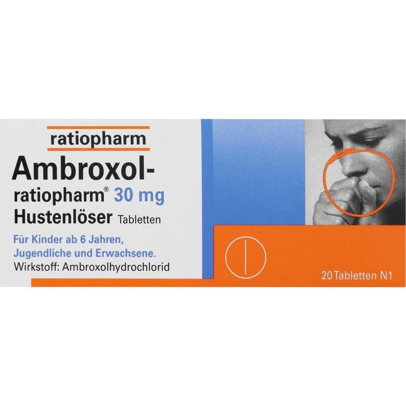 AMBROXOL-ratiopharm 30 mg Hustenlöser Tabletten