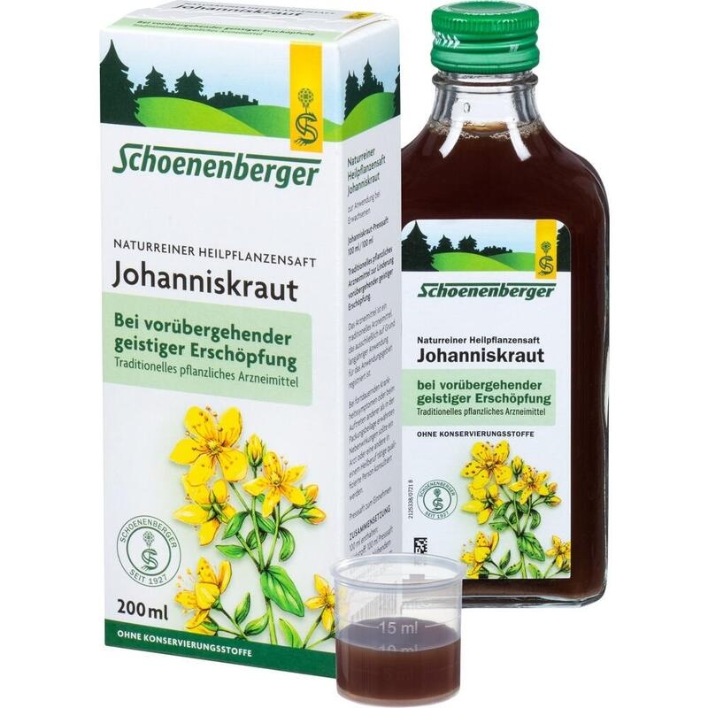 JOHANNISKRAUT SAFT Schoenenberger