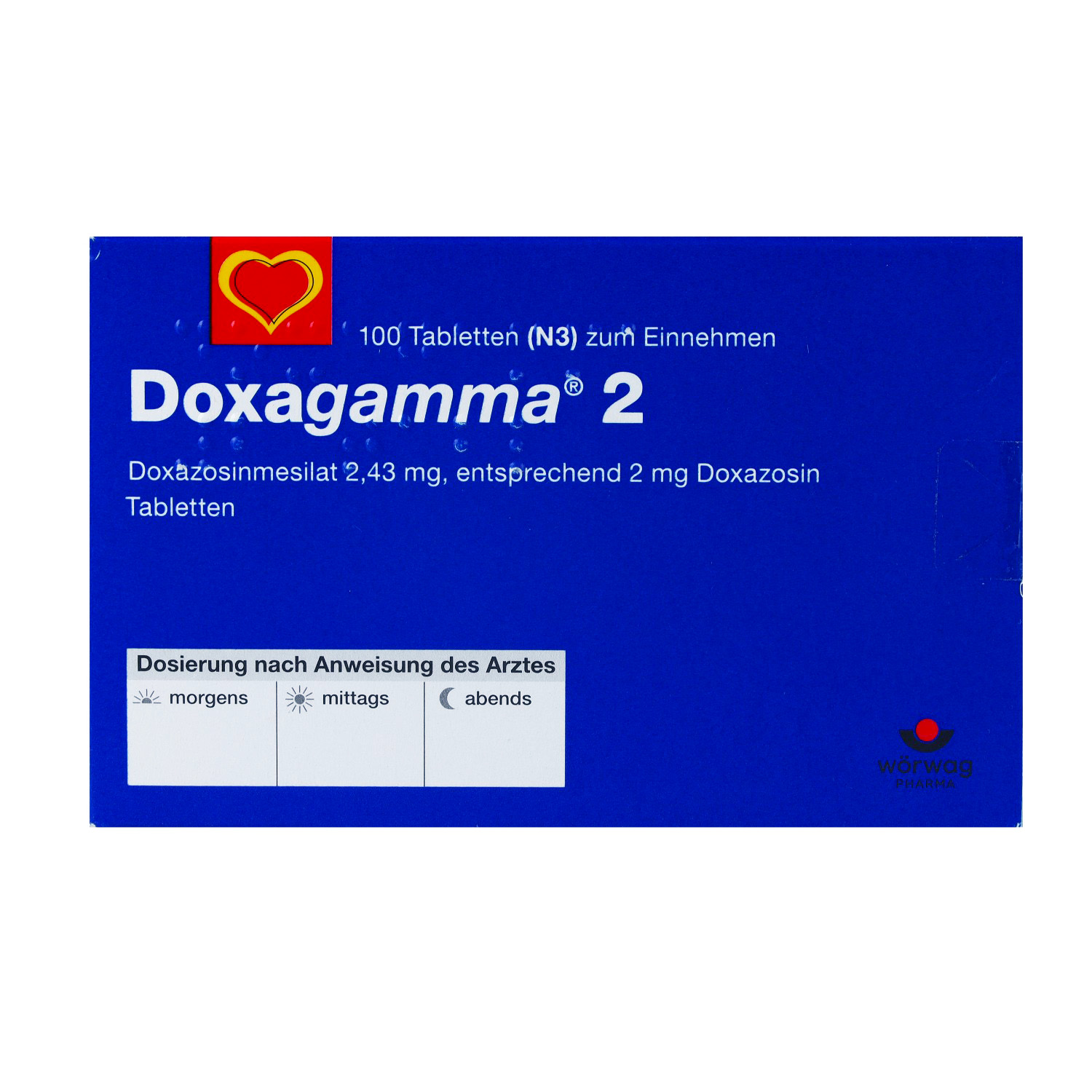 DOXAGAMMA 2 mg Tabletten