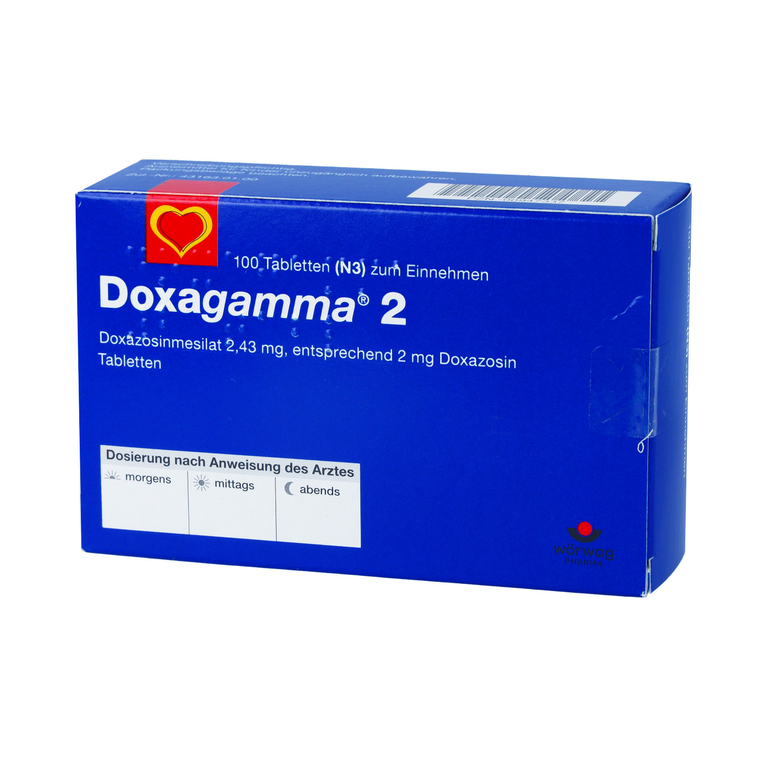 DOXAGAMMA 2 mg Tabletten