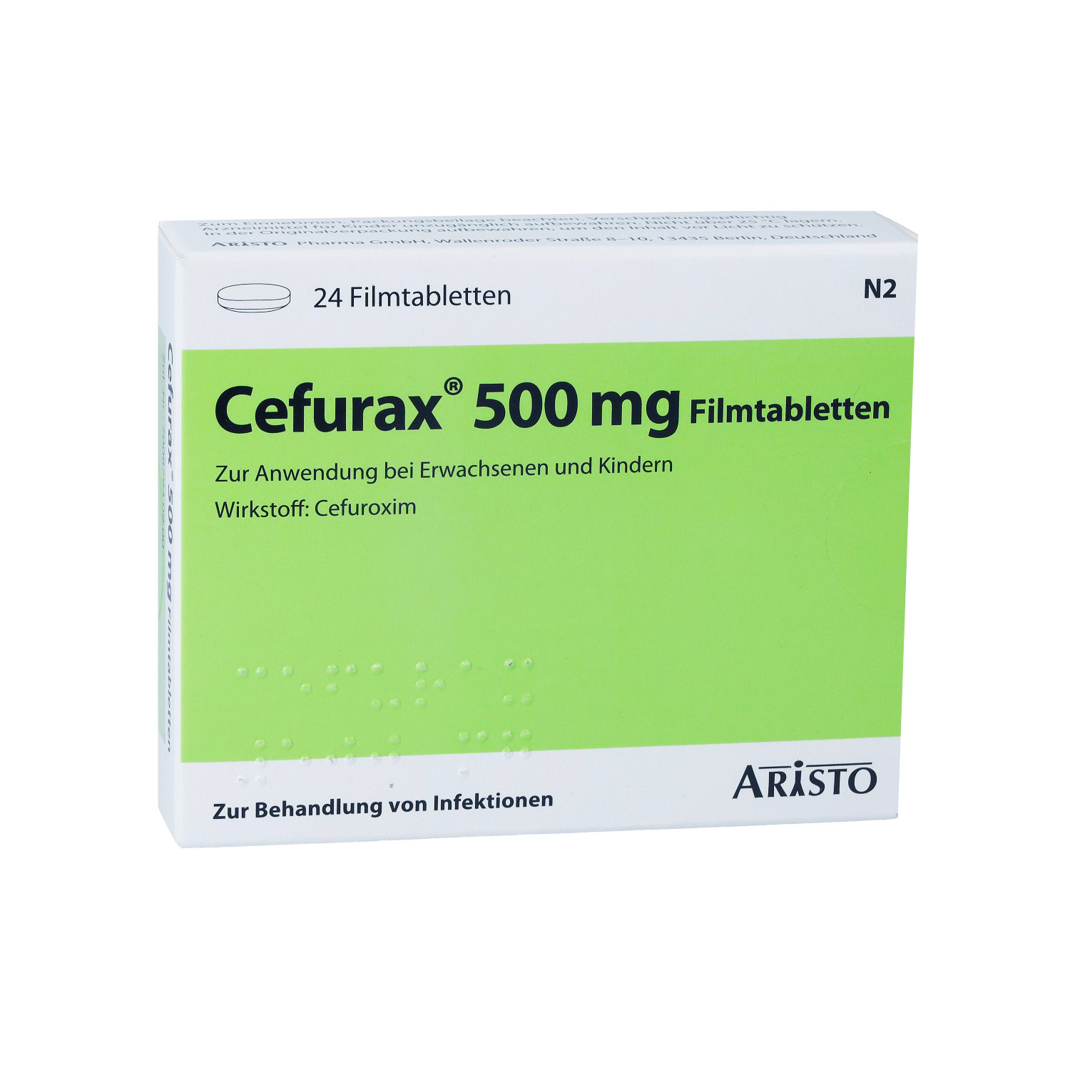 CEFURAX 500 mg Filmtabletten