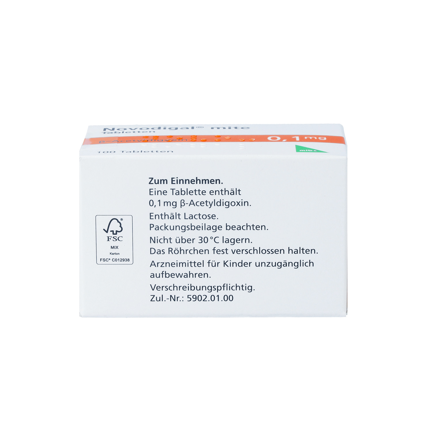NOVODIGAL mite Tabletten