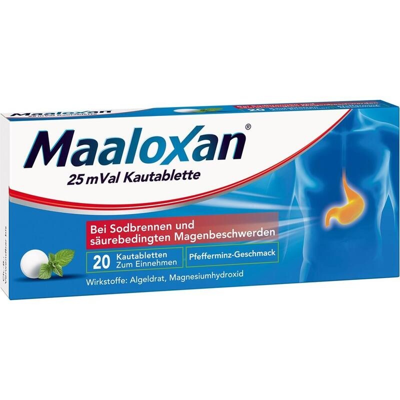 MAALOXAN 25 mVal Kautabletten