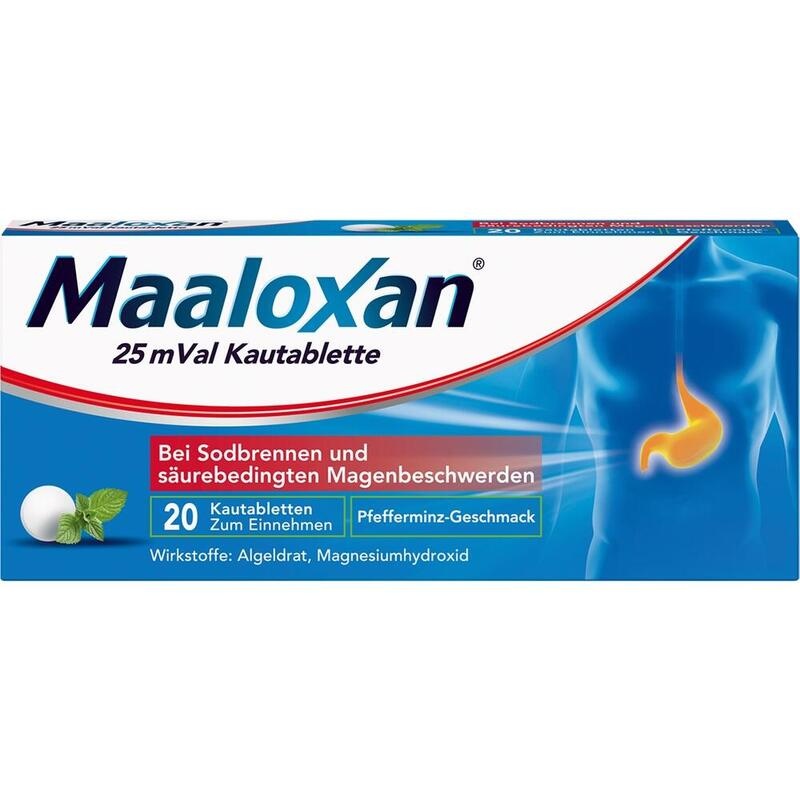 MAALOXAN 25 mVal Kautabletten