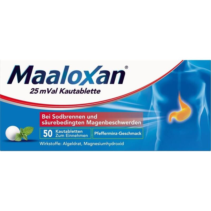 MAALOXAN 25 mVal Kautabletten
