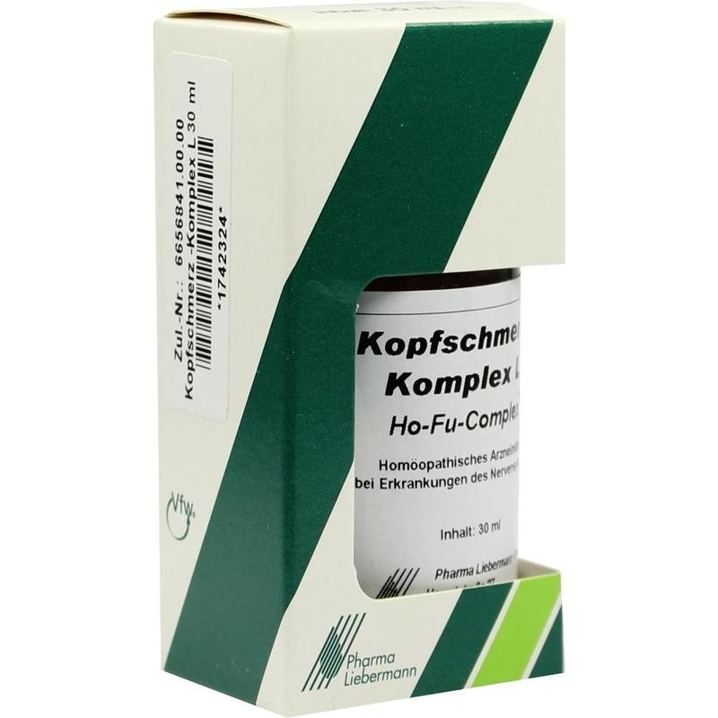 KOPFSCHMERZ KOMPLEX L Ho-Fu-Complex Tropfen
