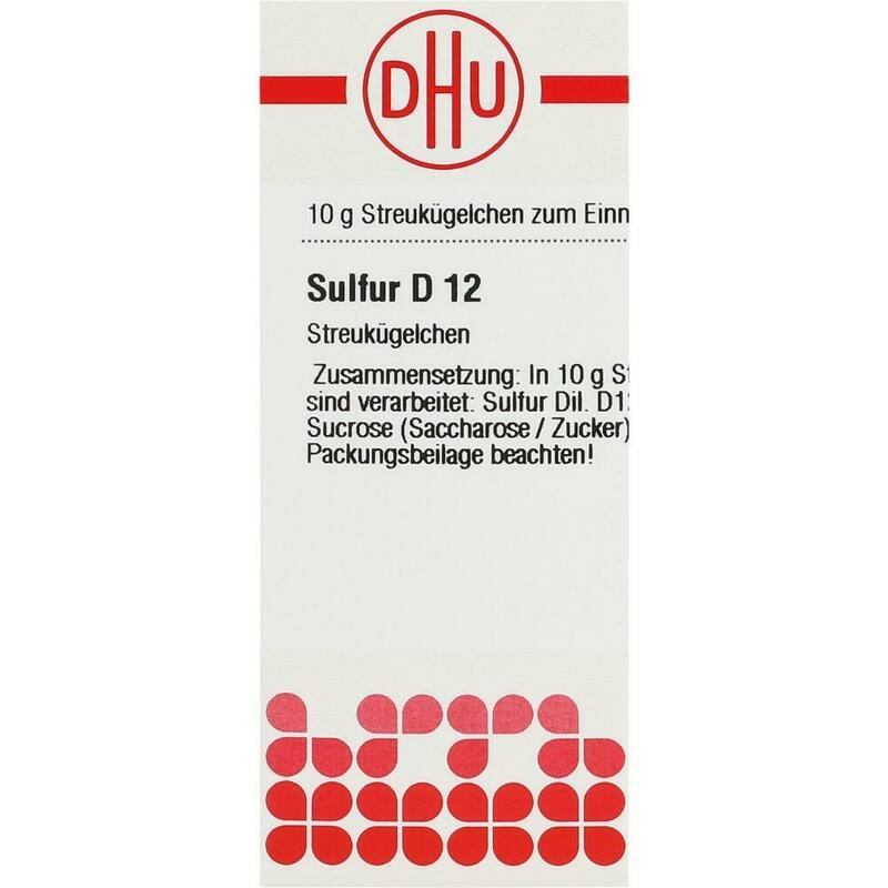 SULFUR D 12 Globuli