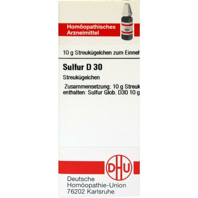 SULFUR D 30 Globuli