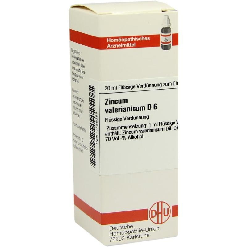 ZINCUM VALERIANICUM D 6 Dilution