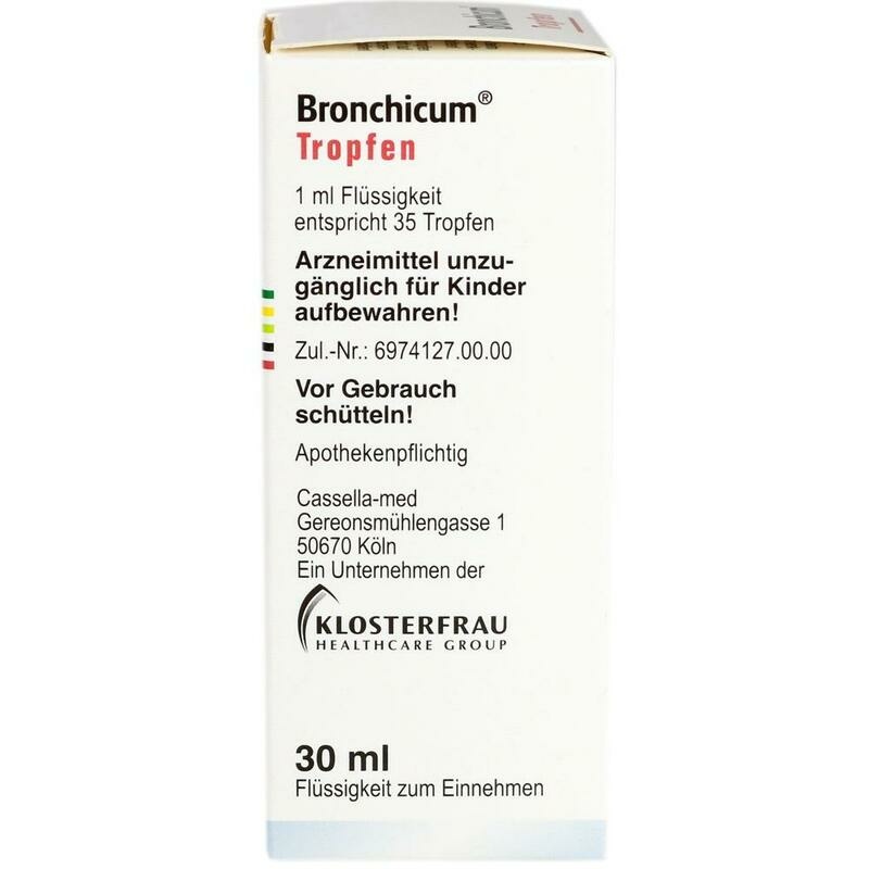 BRONCHICUM Tropfen