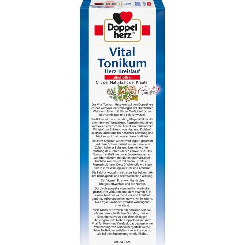DOPPELHERZ Vital-Tonikum Herz-Kreislauf