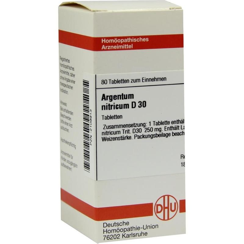 ARGENTUM NITRICUM D 30 Tabletten