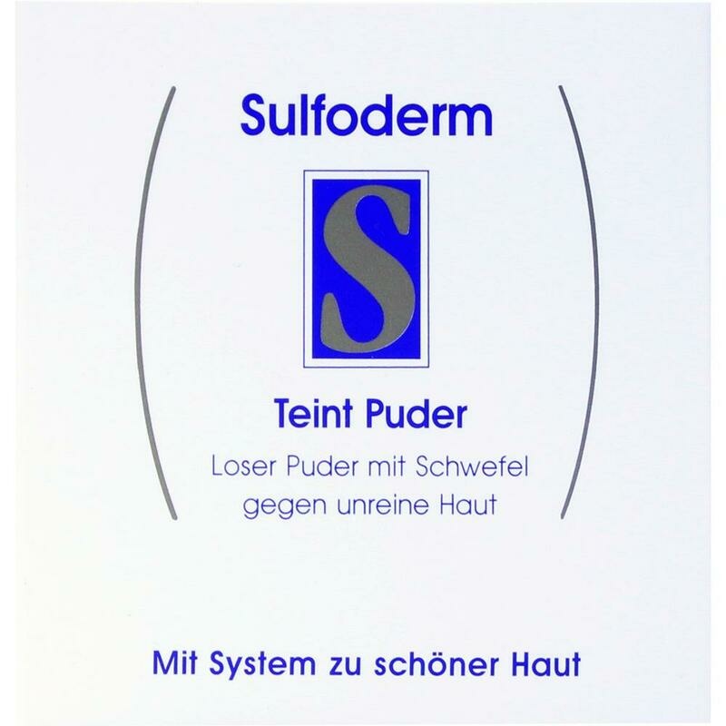 SULFODERM S Teint Puder