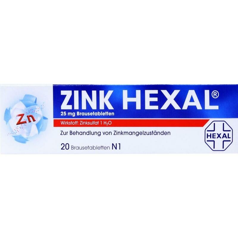 ZINK HEXAL Brausetabletten