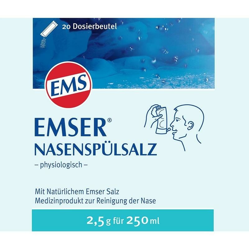 EMSER Nasenspülsalz physiologisch Btl.