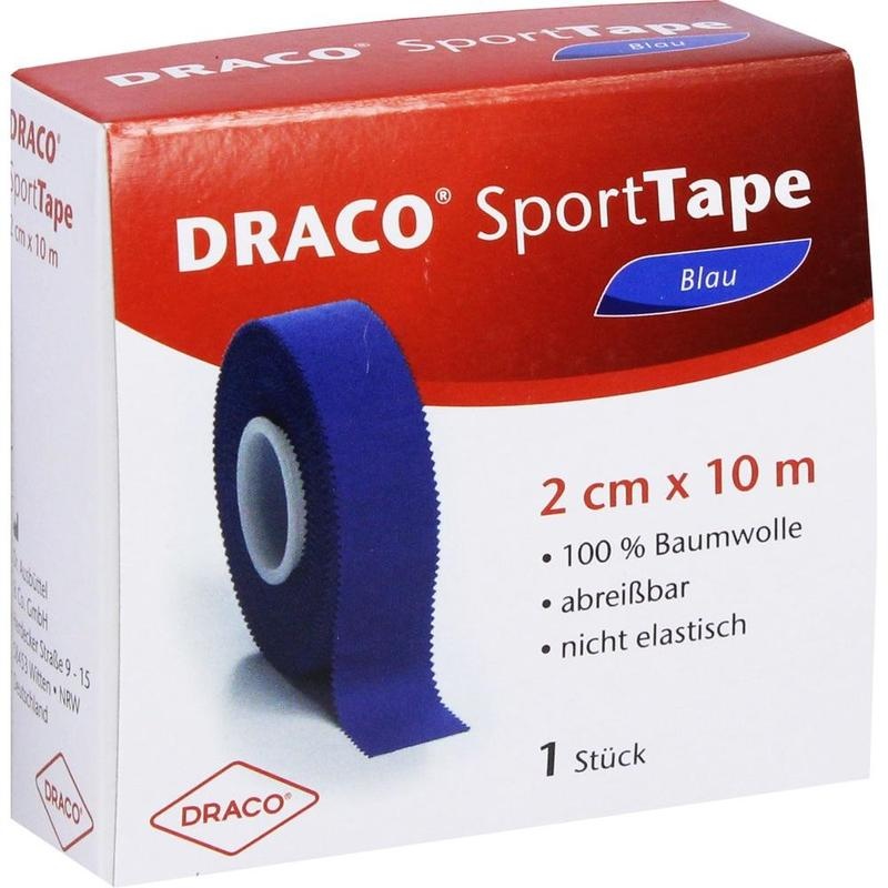 DRACO TAPEVERBAND 2 cmx10 m blau