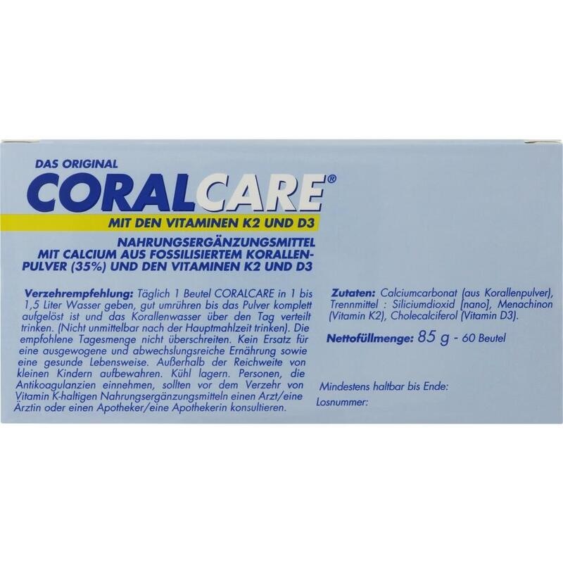 CORALCARE 2-Monatspackung Pulver