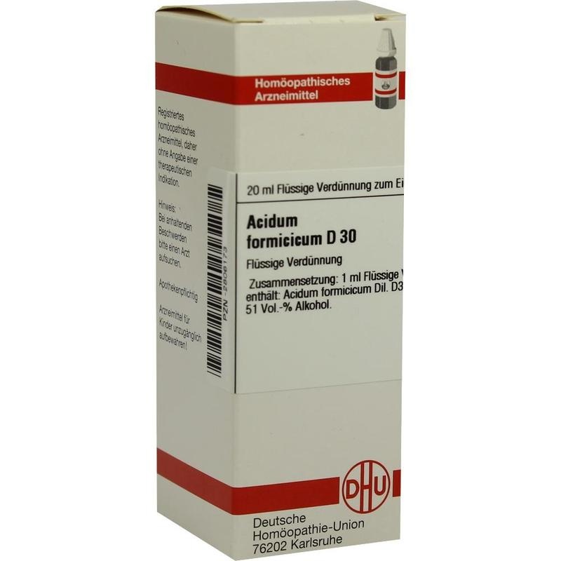 ACIDUM FORMICICUM D 30 Dilution