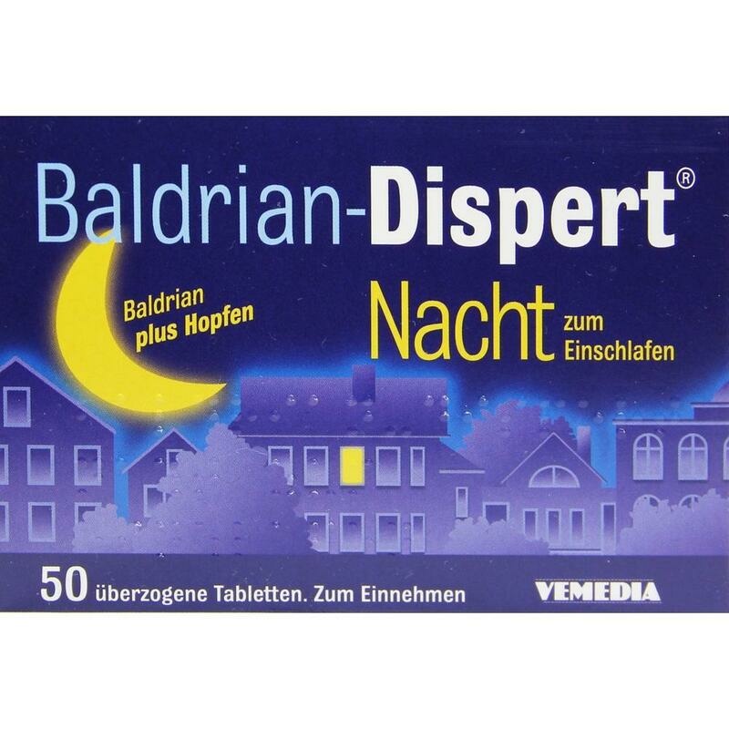 BALDRIAN DISPERT Nacht zum Einschlafen üb.Tabl.