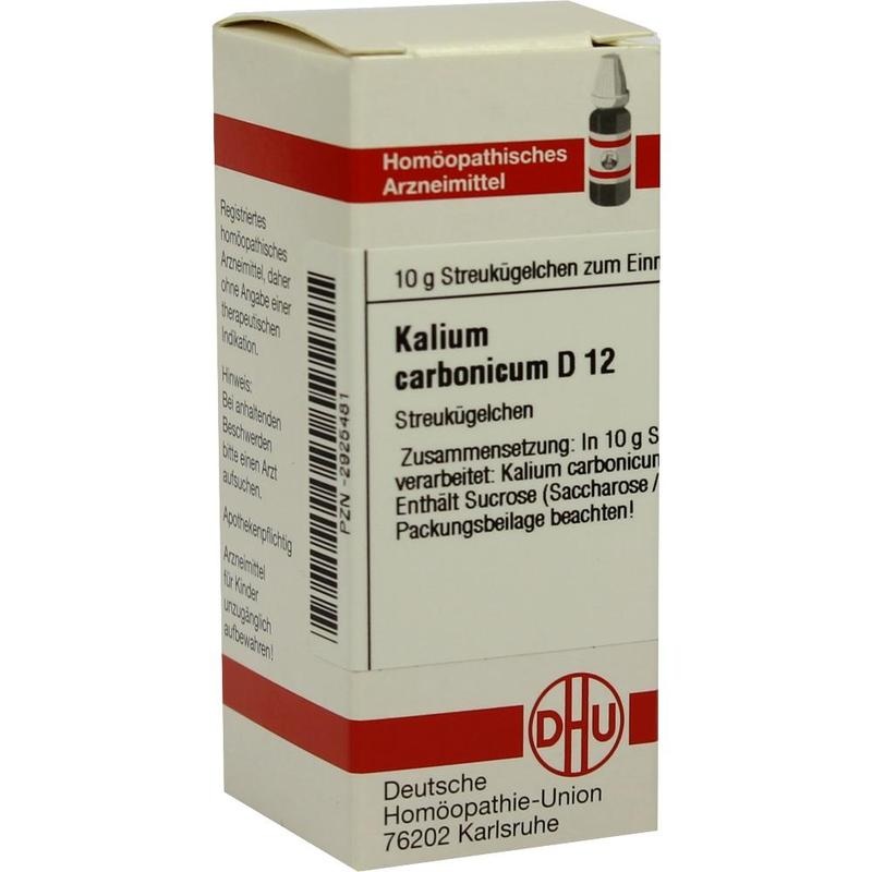 KALIUM CARBONICUM D 12 Globuli