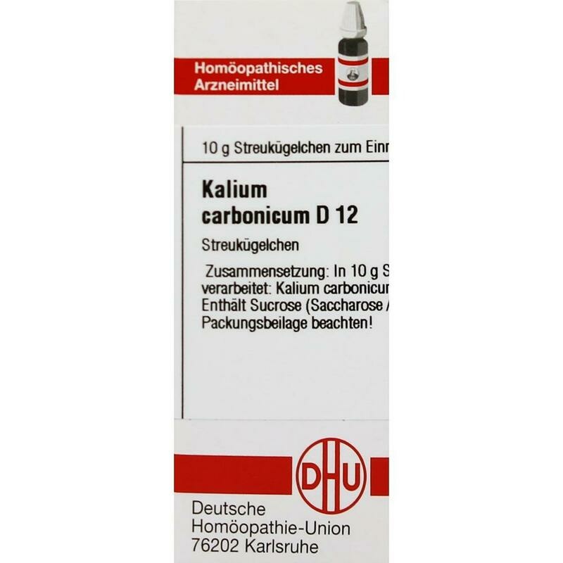 KALIUM CARBONICUM D 12 Globuli