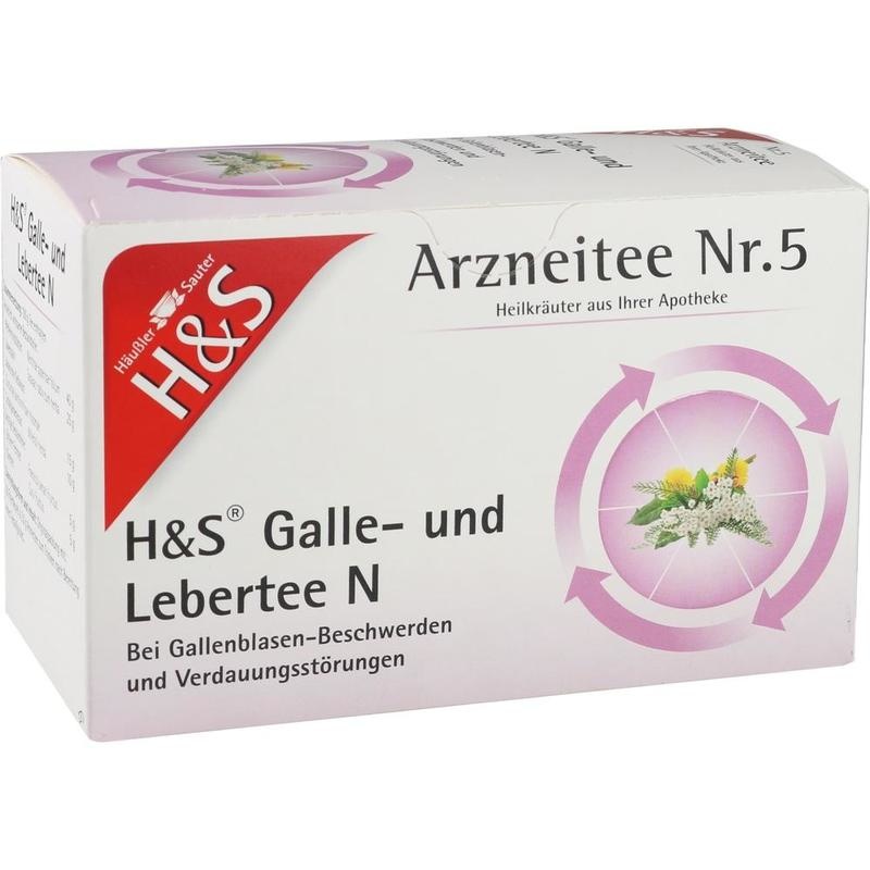 H&S Galle- und Lebertee N Filterbeutel