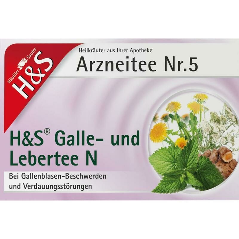 H&S Galle- und Lebertee N Filterbeutel