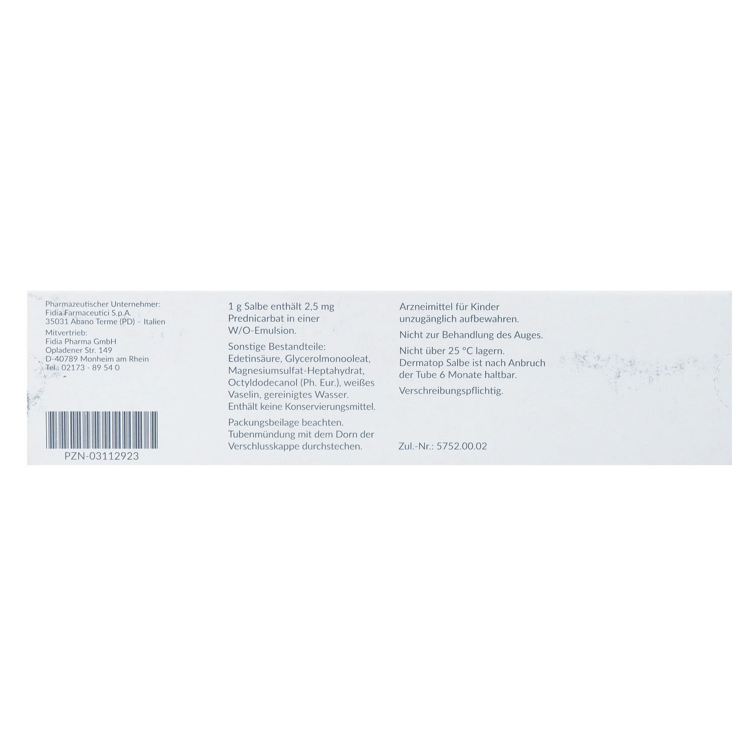DERMATOP Salbe