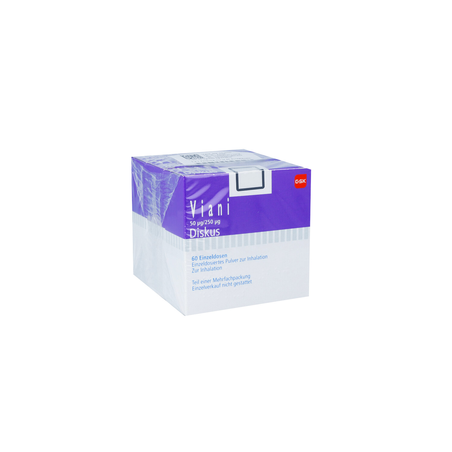 VIANI 50 μg/250 μg Diskus Einzeldos.Inhalat.-Plv.