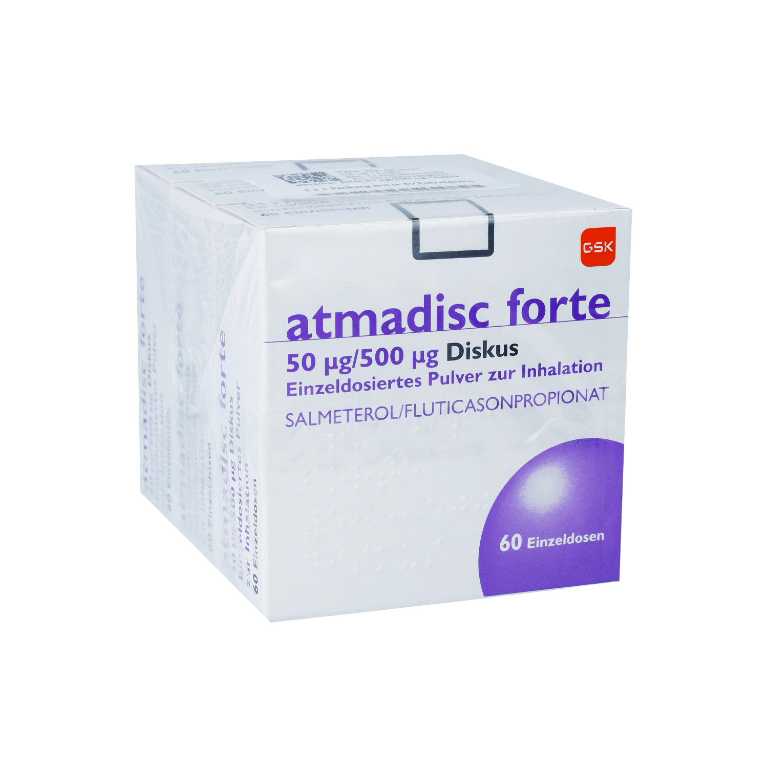 ATMADISC forte 50 μg/500 μg Diskus Einzeld.Inh.-P.