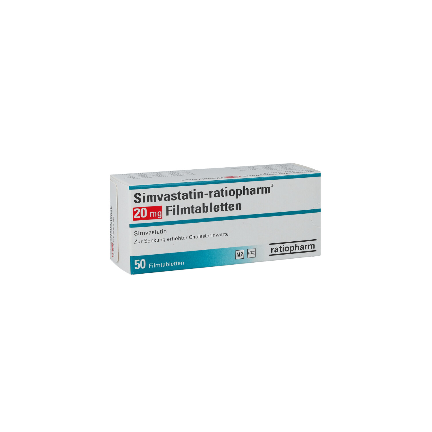 SIMVASTATIN-ratiopharm 20 mg Filmtabletten