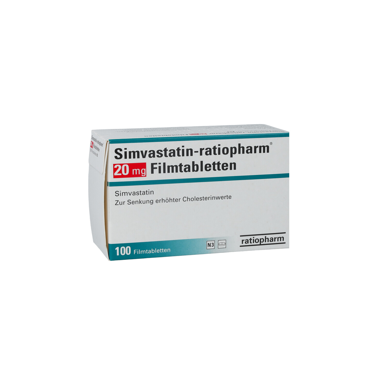 SIMVASTATIN-ratiopharm 20 mg Filmtabletten