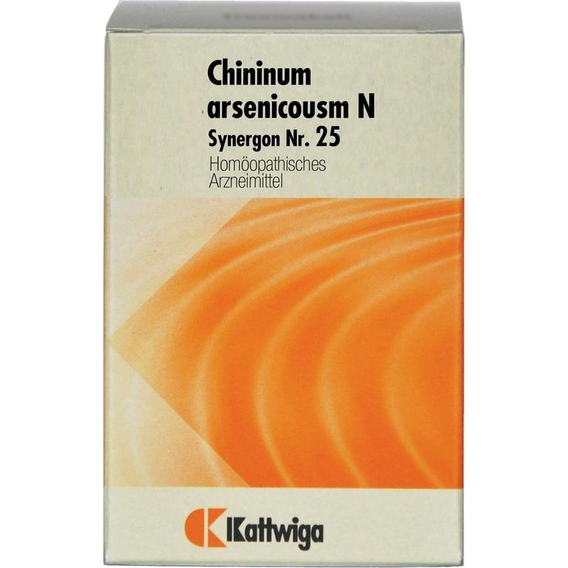 SYNERGON KOMPLEX 25 Chininum arsenicosum N Tabl.