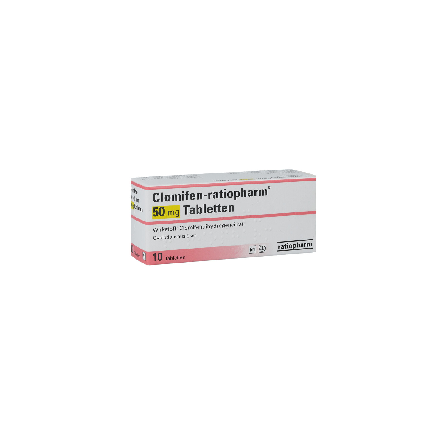 CLOMIFEN-ratiopharm 50 mg Tabletten