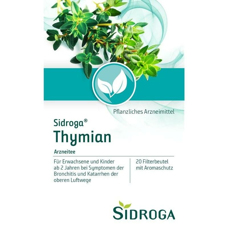 SIDROGA Thymian Tee Filterbeutel