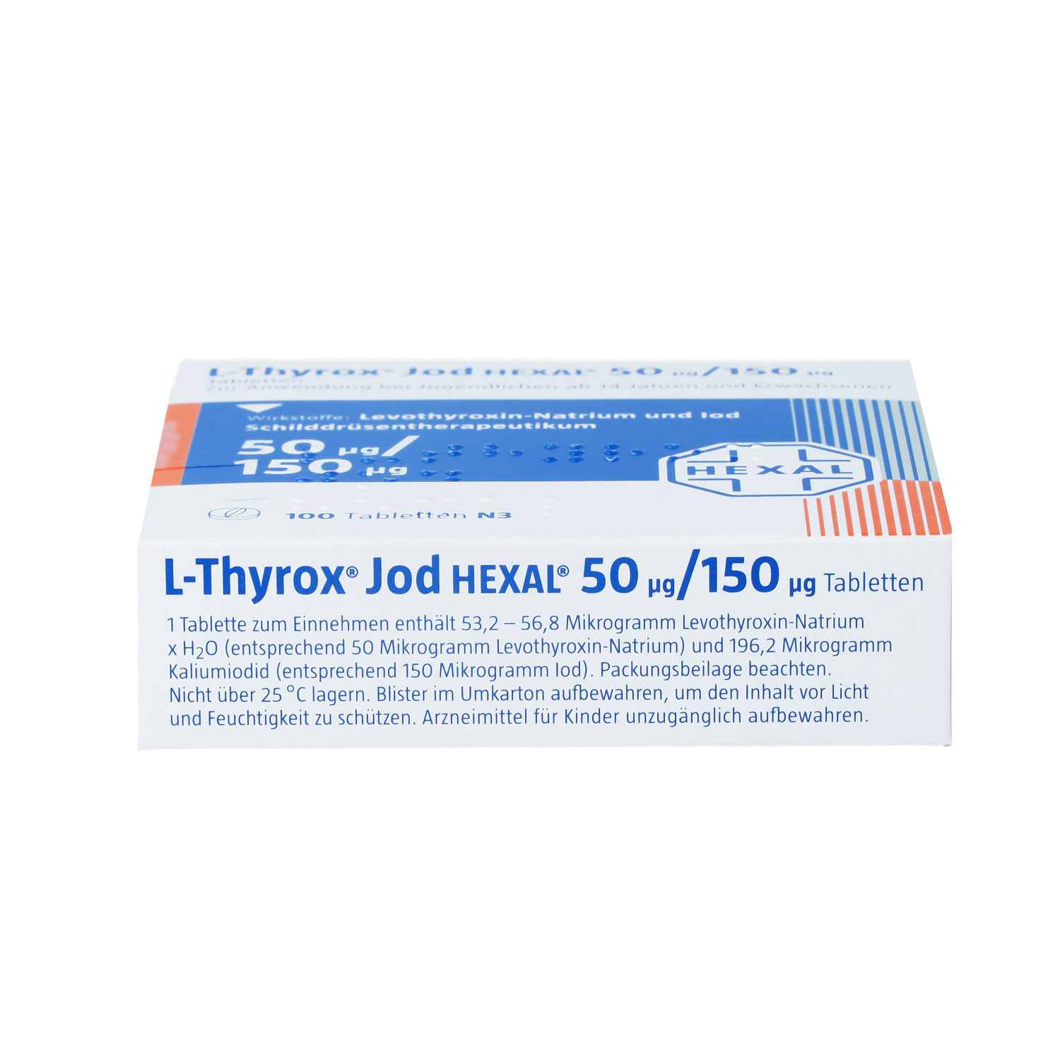 L-THYROX Jod HEXAL 50/150 Tabletten