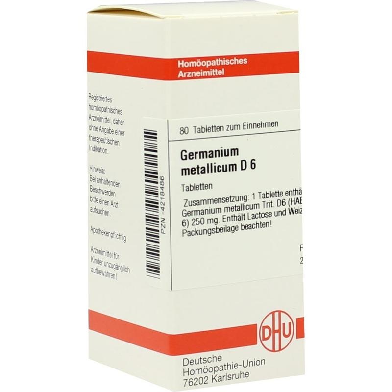 GERMANIUM METALLICUM D 6 Tabletten