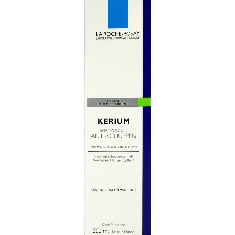 ROCHE-POSAY Kerium fettige Haut Gelshampoo