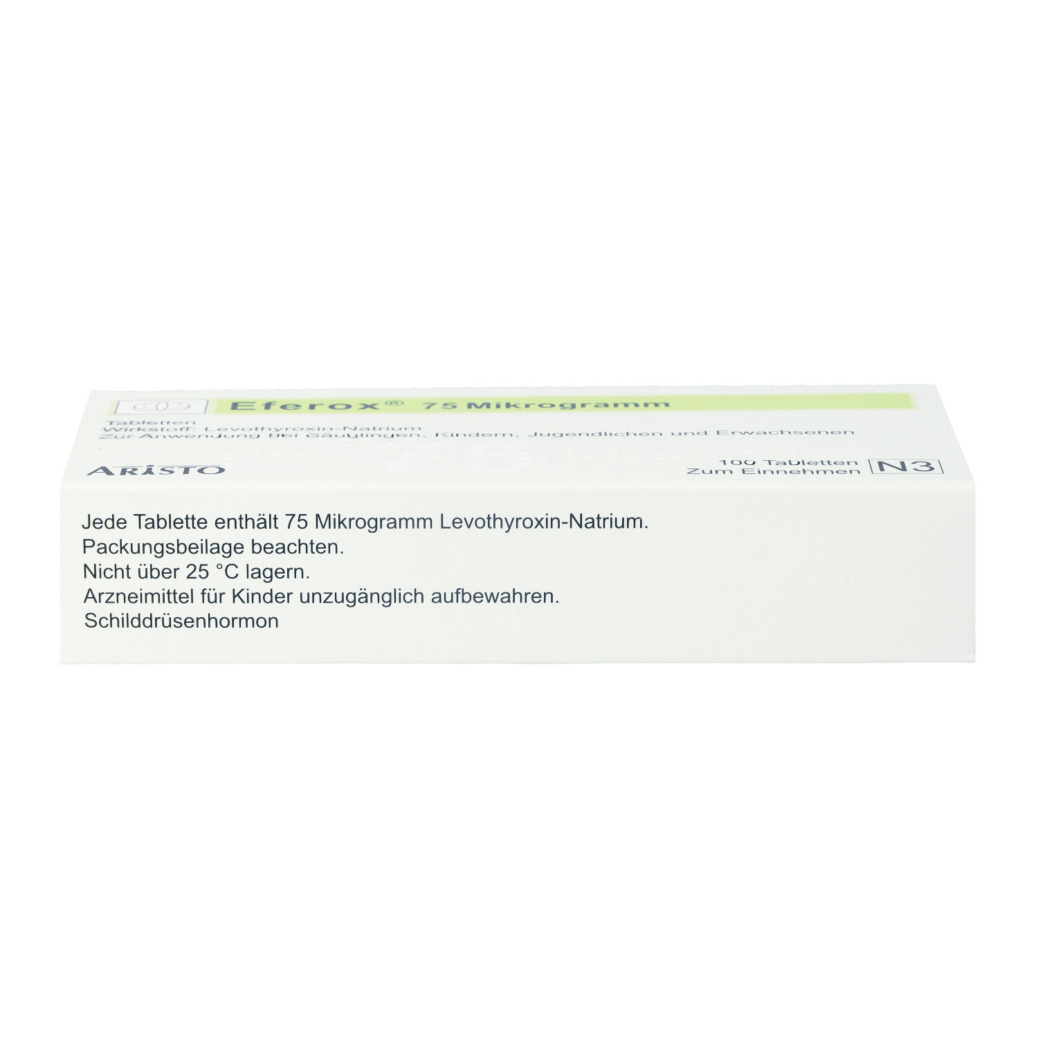 EFEROX 75 Mikrogramm Tabletten