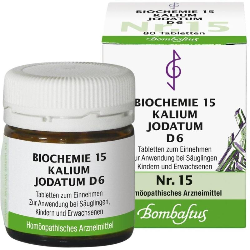 BIOCHEMIE 15 Kalium jodatum D 6 Tabletten