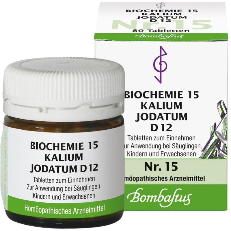 BIOCHEMIE 15 Kalium jodatum D 12 Tabletten